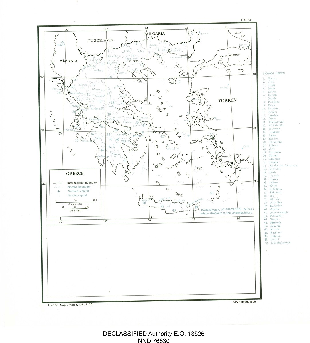 map of Greece